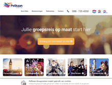 Tablet Screenshot of groepsreisopmaat.nl